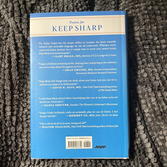 NEW Book: Keep Sharp Build a Better Brain at Any Age by Sanjay Gupta, MD - Picture 3 of 6